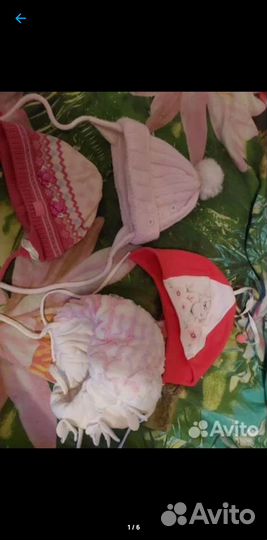 Шапочка для девочки и мальчика