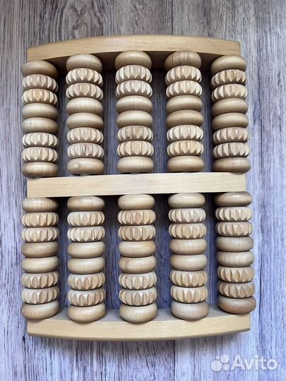 Массажер ног деревянный