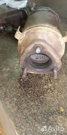 Выпускной коллектор на volkswagen polo