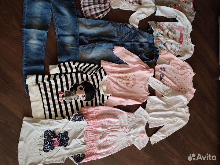 Детские вещи на девочку 7-9 л. Пакет или на выбор