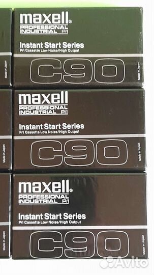 Maxell C90, made in Japan