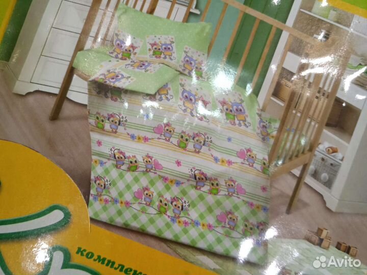 Детское постельное белье новое
