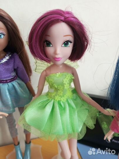 Куклы винкс winx муза лейла флора текна