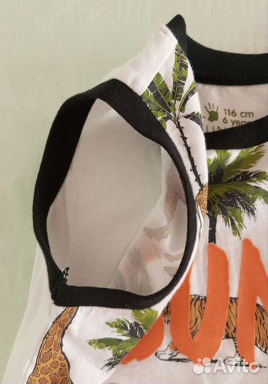 Майка Suny state (Fun day ) для мальчика 110 рост