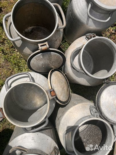 Фляга алюминиевая бу 40л