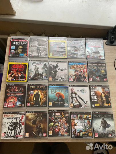 20 дисков ps3