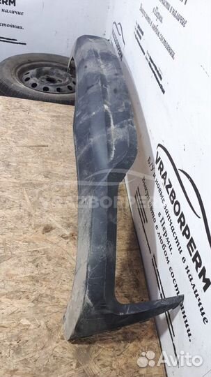 Спойлер бампера Hyundai Solaris