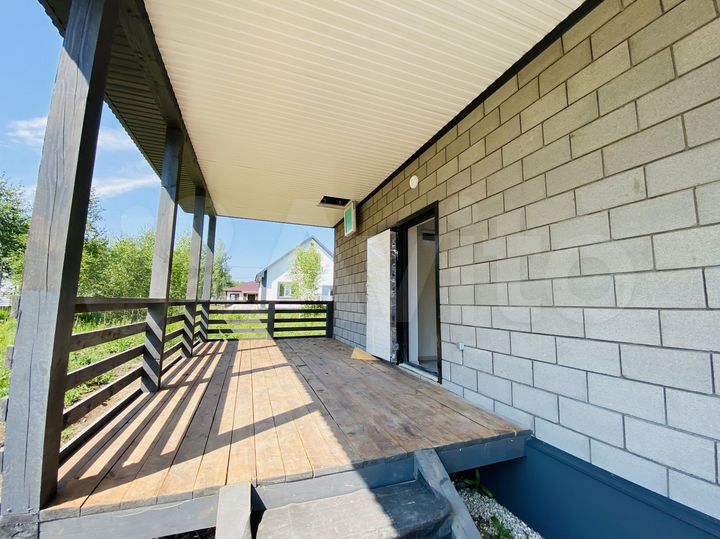 Дом 95 м² на участке 7,5 сот.