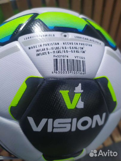 Футбольный мяч vision mission размер 4 новый