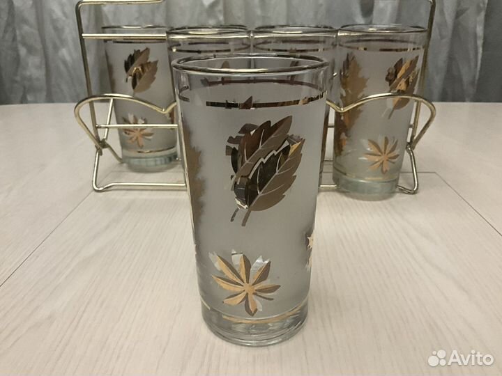 Набор изысканных стаканов для разных напитков