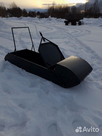 Сани из пнд без тента