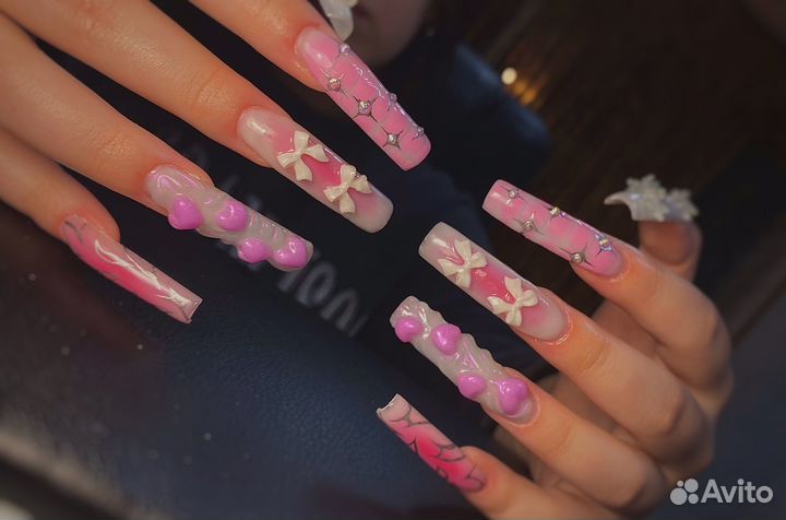 Наращивание ногтей крейзи брагино