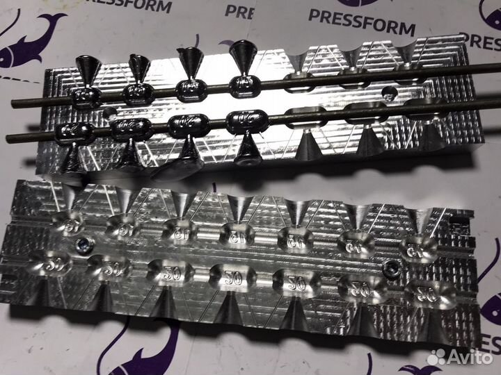 Форма чпу для литья скользящих оливок