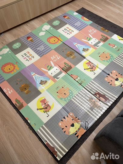 Складной детский коврик