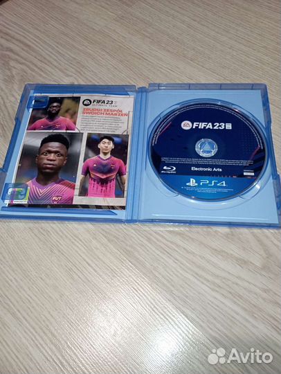 Диск Fifa 23 на русском языке ps4