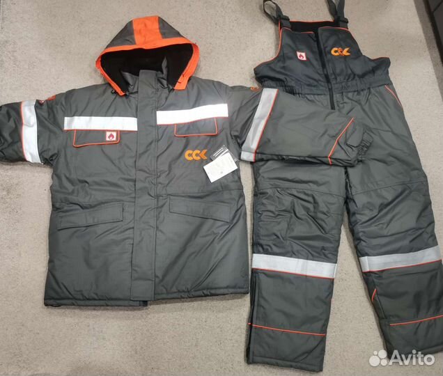 Костюм зимний 56-58/170-176 рабочая спецодежда