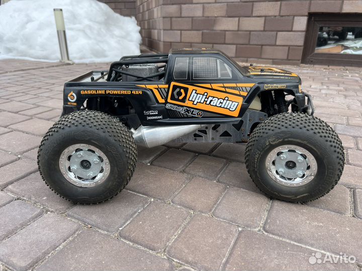 Машина на радиоуправлении с двс HPI Savage XL