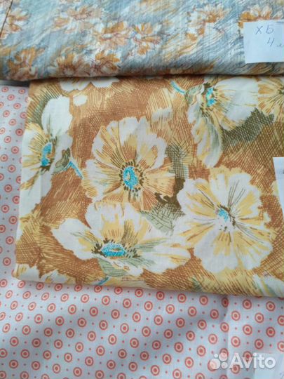 Ткани СССР Сатин, бязь, ситец, шир.до 150