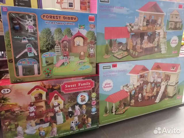 Кукольный домик sylvanian families