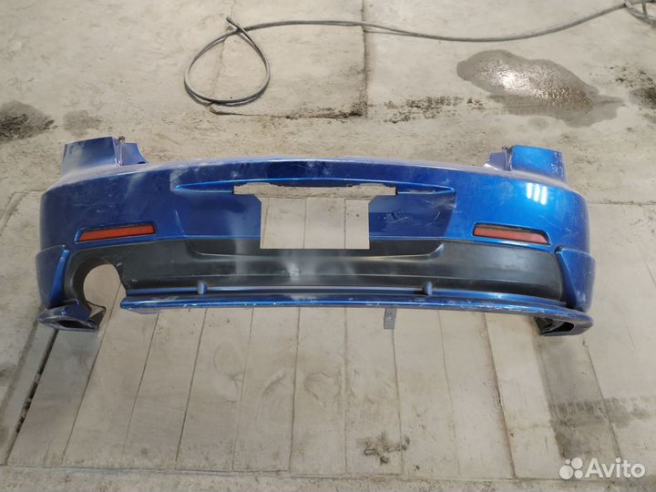 Задний бампер Мазда3 вк хэтчбек