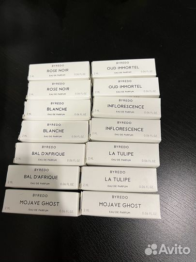 Byredo bal d afrique, Blanche идр. Семпл 2мл.ориг