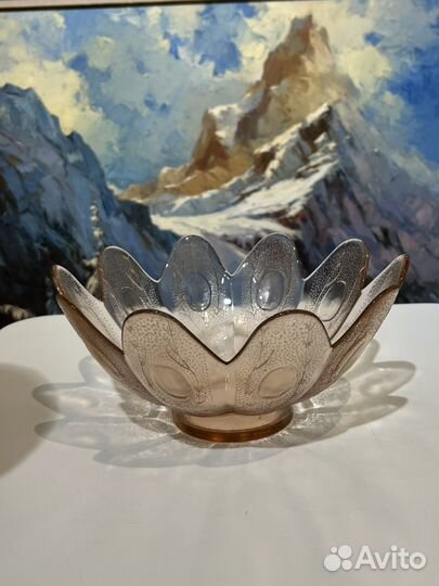 Блюдо для фруктов. Стекло