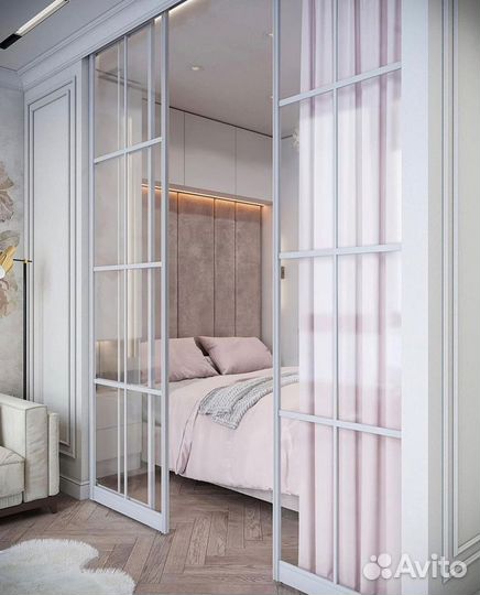 Секлянная перегородка