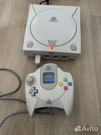 Sega Dreamcast (GD emu, 2 джоя, карта, вибро, VGA)