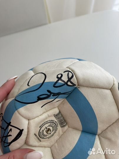 Уникальный мяч Зенит с оригинальными автографами