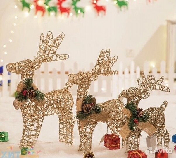 Светодиодный олень