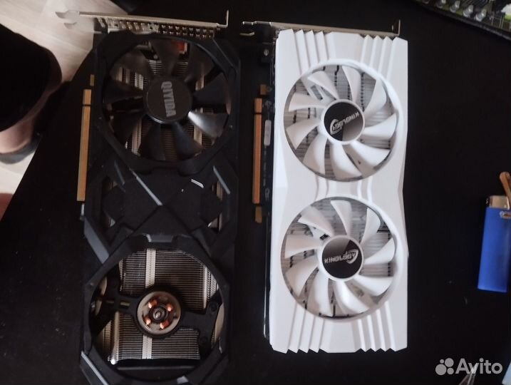 Продам две видео карты Radeon RX 580 rx 580 8g