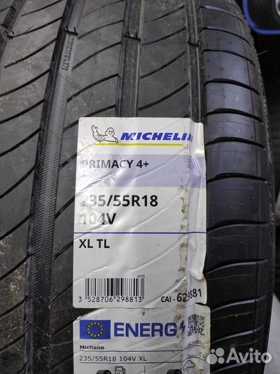 Michelin Primacy 4+ 235/55 R18 104V