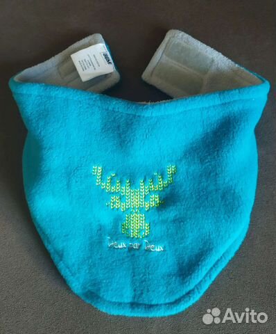 Шарф флисовый на липучке