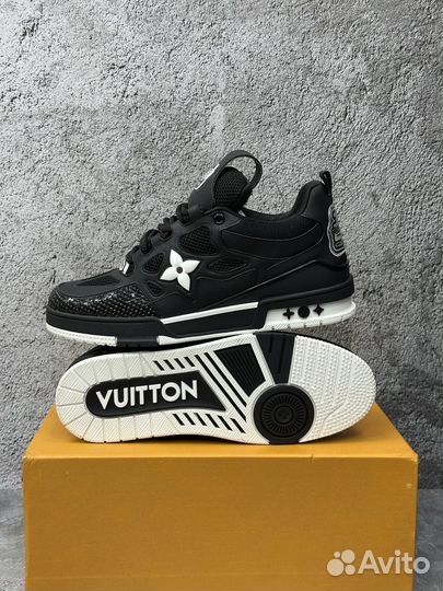 Louis Vuitton LV Skate Sneaker Black White