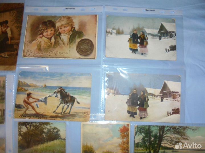 Редкие дореволюц открытки иностран и царск России