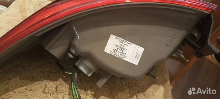 Фонарь задний Nissan almera g15