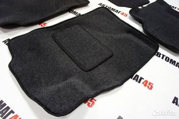 3D ворсовые коврики Toyota Prado 120 2002-2010г