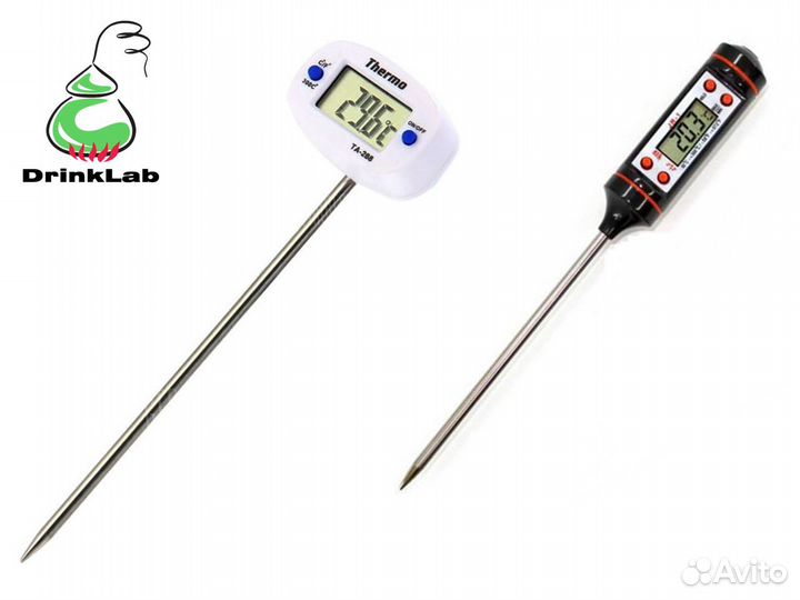 Термометр электронный с щупом