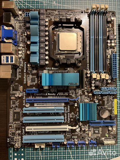 Asus m4a88td-V EVO/USB3+Amd Phenom II x4 955