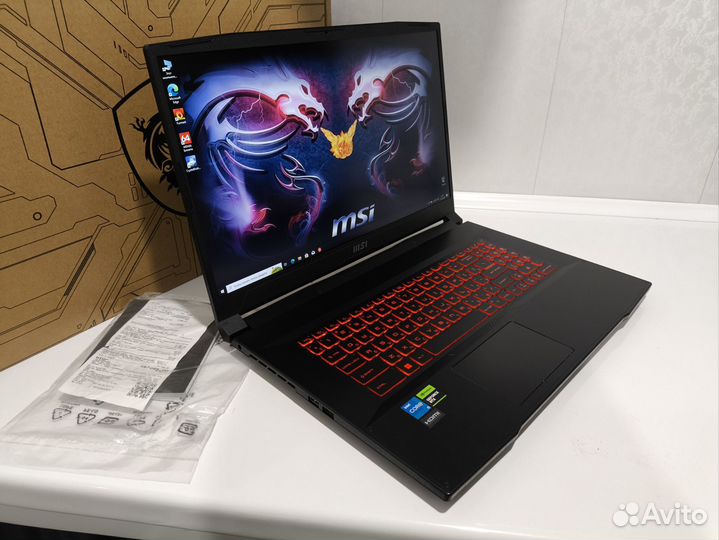 Msi Katana 17 RTX2050, I5-11260H, 17,6 144Hz