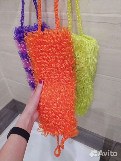 Мочалки ручной работы в наличие