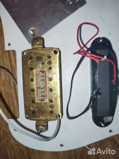 Пикгард stratocaster HSS японские звучки