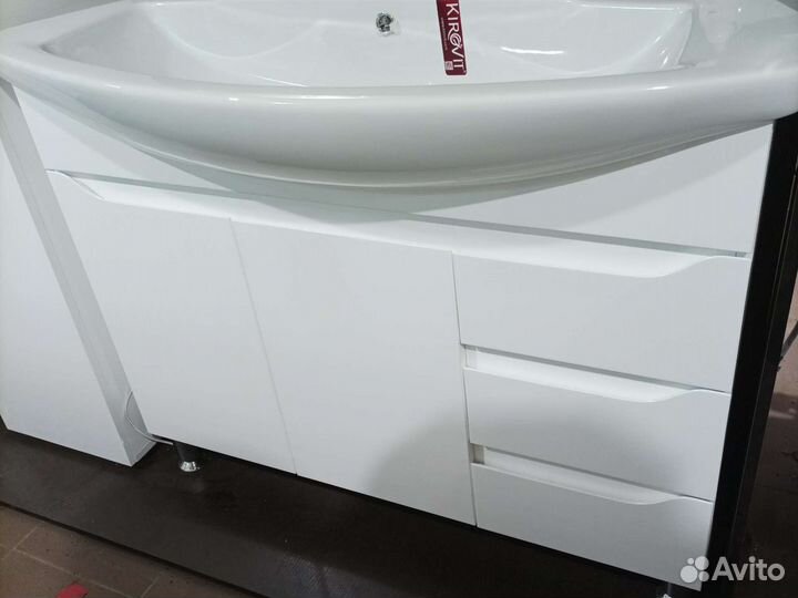 Тумба 105 с умывальником 105 мдф краска