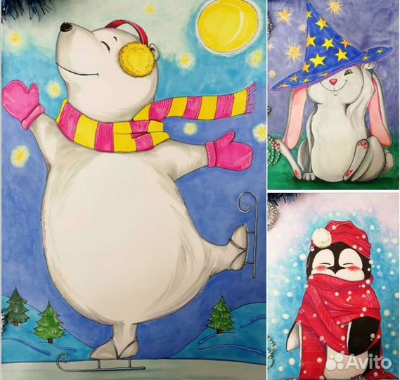 Бумага для спиртовых маркеров скетч А3 200 гр.м2