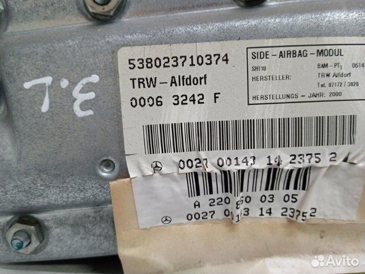 Подушка безопасности в дверь левая Mercedes-Benz