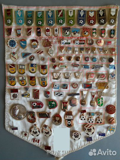 Значки спортивных клубов СССР