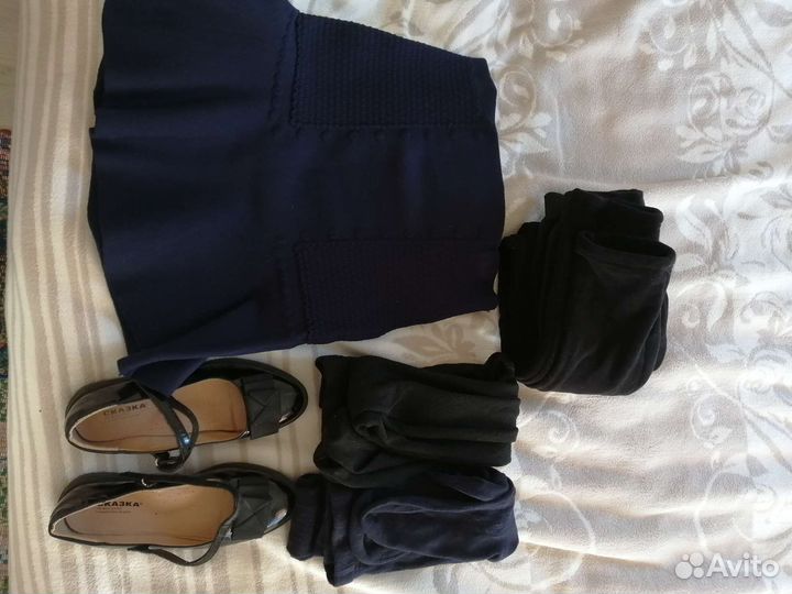 Одежда для девочки пакетом 8-9лет