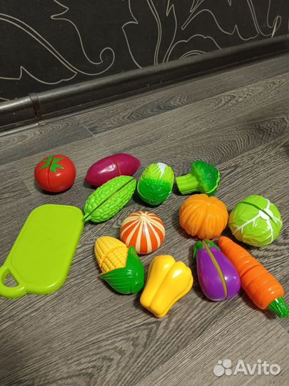 Овощи с корзиной