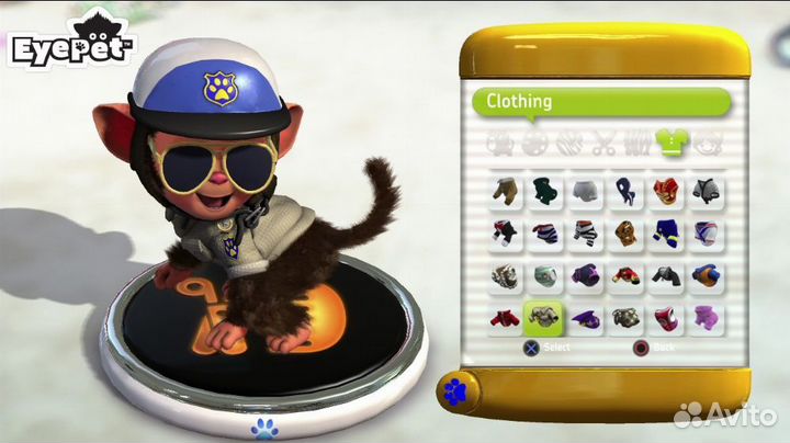 Eyepet для Move Platinum, б/у, незнач.царап. (PS3)