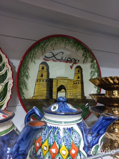 Узбекская посуда. Риштанская керамика